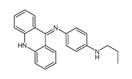 4-N-acridin-9-yl-1-N-propylbenzene-1,4-diamine Structure