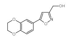 (5-(2,3-DIHYDROBENZO[B][1,4]DIOXIN-7-YL)ISOXAZOL-3-YL)METHANOL Structure