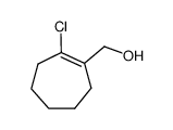 (2-chlorocyclohept-1-en-1-yl)methanol结构式