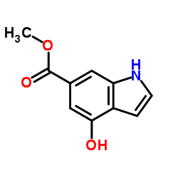 4-羟基-6-甲酸甲酯吲哚图片