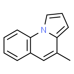 4-Methylpyrrolo[1,2-a]quinoline结构式