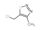 5-(CHLOROMETHYL)-4-METHYL-1,2,3-THIADIAZOLE structure