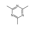 2,4,6-trimethyl-1,3,5-triazine Structure