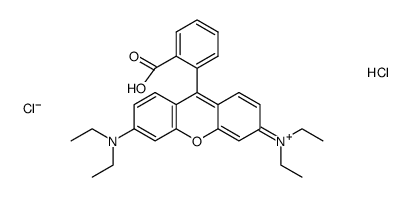 rhodamine B hydrochloride结构式