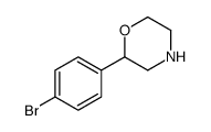 2-(4-溴苯基)吗啉结构式