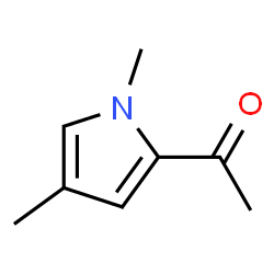 Ethanone, 1-(1,4-dimethyl-1H-pyrrol-2-yl)- (9CI) Structure