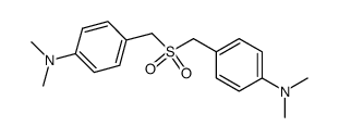 bis-(4-dimethylamino-benzyl)-sulfone结构式