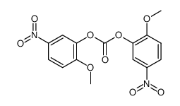 carbonic acid bis-(5-nitro-2-methoxy-phenyl ester) Structure