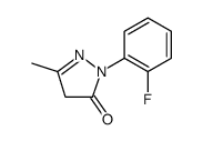 3H-Pyrazol-3-one, 2-(2-fluorophenyl)-2,4-dihydro-5-methyl picture