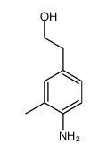 4-氨基-3-甲基苯乙醇结构式