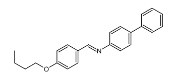 1-(4-butoxyphenyl)-N-(4-phenylphenyl)methanimine Structure