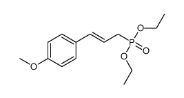 diethyl (3-(4-methoxyphenyl)allyl)phosphonate结构式