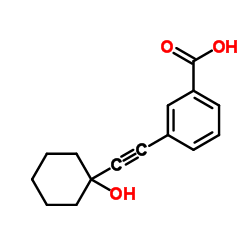 3-(1-HYDROXY-CYCLOHEXYLETHYNYL)-BENZOIC ACID picture