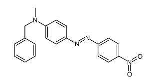 N-benzyl-N-methyl-4-[(4-nitrophenyl)diazenyl]aniline Structure