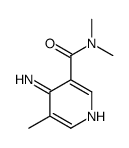 4-amino-N,N,5-trimethylpyridine-3-carboxamide结构式