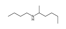 N-butylhexan-2-amine Structure