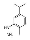 Hydrazine, [2-methyl-5-(1-methylethyl)phenyl]- (9CI) Structure