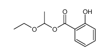 salicylic acid-(1-ethoxy-ethyl ester)结构式