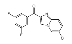 (6-chloroimidazo[1,2-a]pyridin-2-yl)(3,5-difluorophenyl)methanone Structure