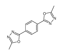 5,5'-dimethyl-2,2'-p-phenylene-bis-[1,3,4]oxadiazole Structure