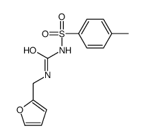 1-糠基-3-对甲苯磺酰基脲结构式