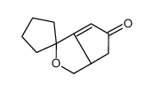 spiro[6,6a-dihydro-1H-cyclopenta[c]furan-3,1'-cyclopentane]-5-one结构式