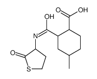 4-methyl-2-[(2-oxothiolan-3-yl)carbamoyl]cyclohexane-1-carboxylic acid Structure