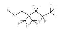 1H,1H,2H,2H-七氟-3,3-双(三氟甲基)-1-碘己烷结构式