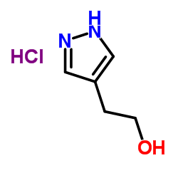 2-(1H-PYRAZOL-4-YL)-ETHANOL HYDROCHLORIDE structure