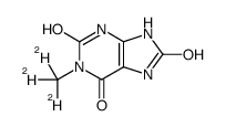 1-(trideuteriomethyl)-7,9-dihydro-3H-purine-2,6,8-trione picture