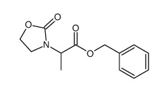 benzyl 2-(2-oxo-1,3-oxazolidin-3-yl)propanoate结构式