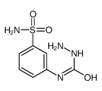 1-amidino-3-(3-sulfamoylphenyl)urea结构式