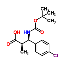 (2R, 3R)-3-(Boc-amino)-2-methyl-3-(4-chlorophenyl)propionic acid picture