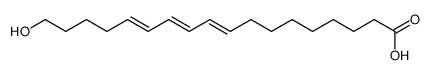 18-hydroxyoctadeca-9,11,13-trienoic acid结构式