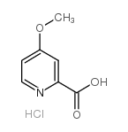 4-METHOXY-PYRIDINE-2-CARBOXYLIC ACID HYDROCHLORIDE structure