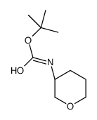 (R)-TERT-BUTYL TETRAHYDRO-2H-PYRAN-3-YLCARBAMATE Structure