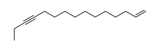 pentadec-1-en-12-yne Structure