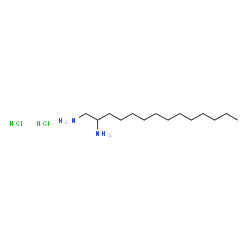 1,2-Tetradecanediamine dihydrochloride Structure