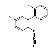 2-azido-2',5-dimethylbiphenyl结构式