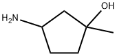 3-氨基-1-甲基环戊-1-醇结构式