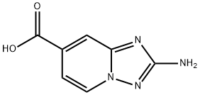 2-Amino-[1,2,4]triazolo[1,5-a]pyridine-7-carboxylic acid Structure