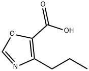 4-propyl-1,3-oxazole-5-carboxylic acid Structure