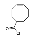 cyclooct-4-ene-1-carbonyl chloride Structure