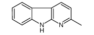 2-methyl-9H-pyrido[2,3-b]indole结构式