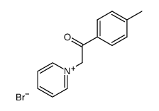 1-(2-oxo-2-p-tolyl-ethyl)-pyridinium bromide Structure