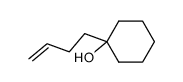 1-but-3-enyl-cyclohexanol Structure