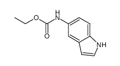 ethyl 1H-indol-5-ylcarbamate Structure