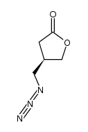 β-azidomethyl γ-butyrolactone结构式