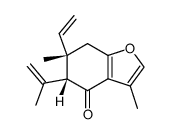 表莪术呋喃烯酮结构式