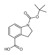 1H-INDOLE-1,4-DICARBOXYLIC ACID,2,3-DIHYDRO-,1-(1,1-DIMETHYLETHYL)ESTER picture